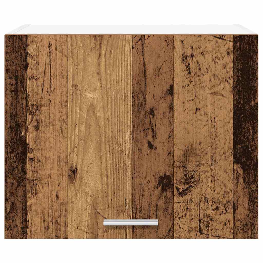 Armadio pensile Riga Rovere Affumicato e Bianco 50 x 31 x 40 cm 884158