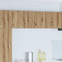 Armadio pensile Riga Rovere Artigiano e Bianco 50 x 31 x 40 cm 884160