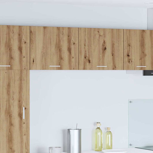 Armadio pensile Riga Rovere Artigiano e Bianco 50 x 31 x 40 cm 884160