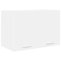 Armadio pensile con porta Riga 2 pcs Bianco 60 x 31 x 40 cm 884163