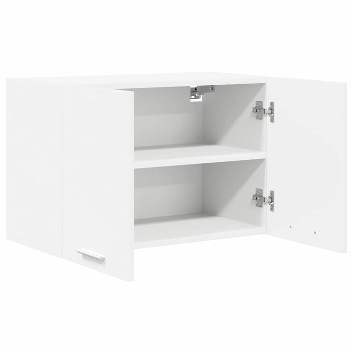 Armadio pensile con porta Riga 2 pcs Bianco 60 x 31 x 40 cm 884163