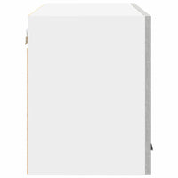 Armadio pensile Riga Grigio Cemento e Bianco 60 x 31 x 40 cm 884168