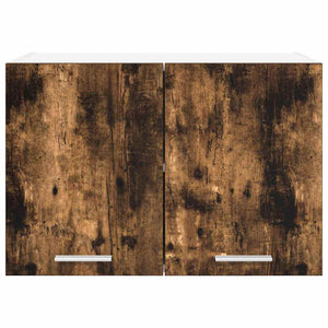 Armadio pensile Riga Rovere Affumicato e Bianco 60 x 31 x 40 cm 884170