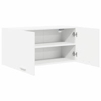 Armadio pensile Riga Bianco 80 x 31 x 40 cm Legno multistrato 884178