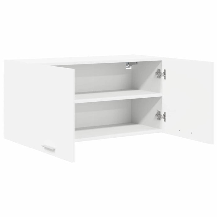 Armadio pensile Riga Bianco 80 x 31 x 40 cm Legno multistrato 884178