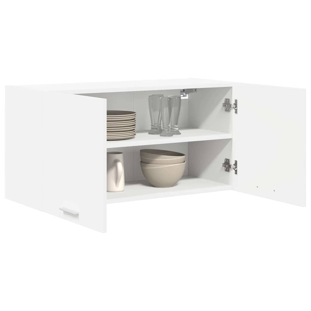 Armadio pensile Riga Bianco 80 x 31 x 40 cm Legno multistrato 884178