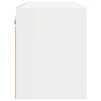 Armadio pensile Riga Bianco 80 x 31 x 40 cm Legno multistrato 884178