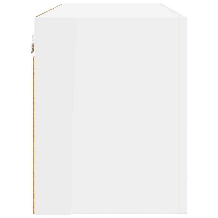 Armadio pensile Riga Bianco 80 x 31 x 40 cm Legno multistrato 884178