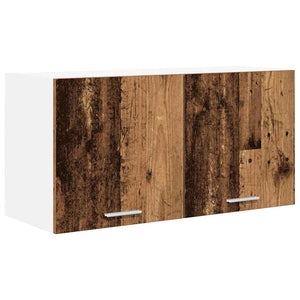 Armadio pensile con porta Riga Legno vecchio 80 x 31 x 40 cm 884184