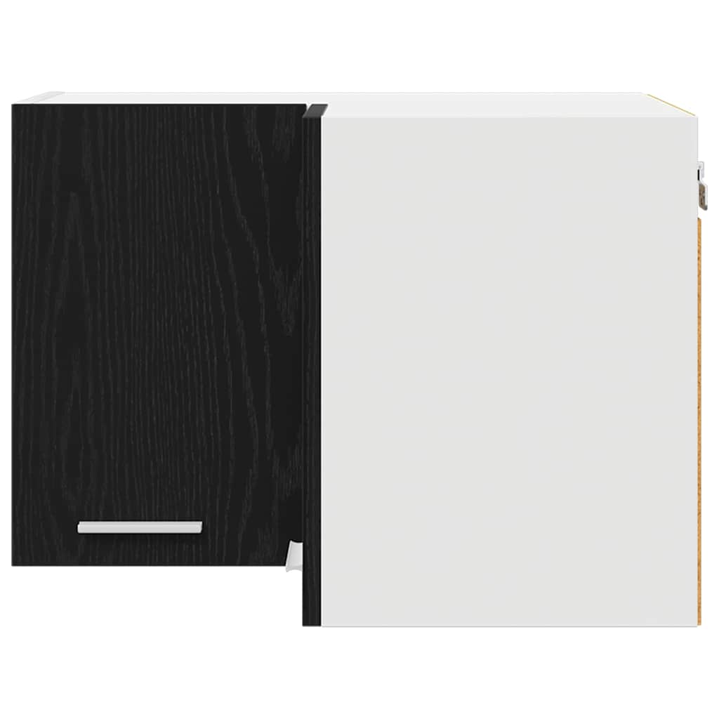 Armadio pensile Riga Rovere Affumicato e Bianco 57 x 57 x 40 cm 884187