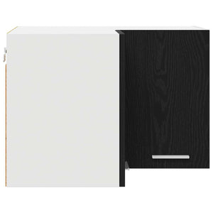 Armadio pensile Riga Rovere Affumicato e Bianco 57 x 57 x 40 cm 884187