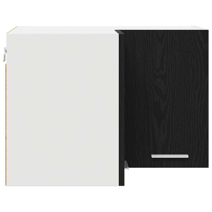 Armadio pensile Riga Rovere Affumicato e Bianco 57 x 57 x 40 cm 884187