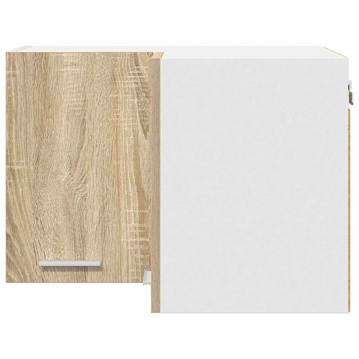 Armadio pensile Riga Quercia Sonoma e Bianca 57 x 57 x 40 cm 884188