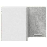 Armadio pensile Riga Grigio Cemento e Bianco 57 x 57 x 40 cm 884189