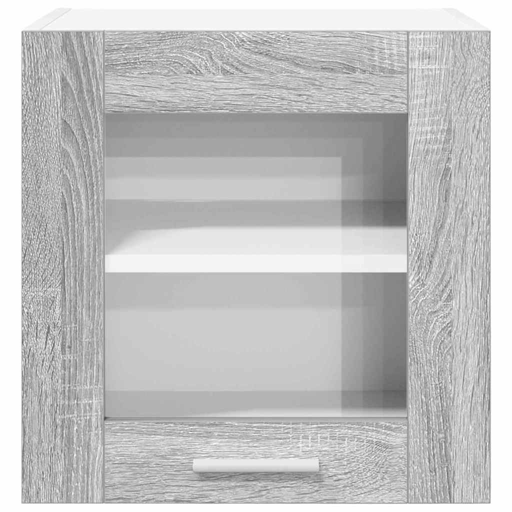 Armadio pensile con porta Riga Grigio Sonoma 40 x 31 x 40 cm 884204