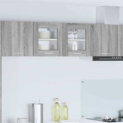 Armadio pensile Riga 2 pcs Grigio Sonoma 40 x 31 x 40 cm 884205