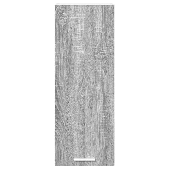 Armadio pensile con porta Riga 2 pcs Grigio Sonoma e Bianco 884253