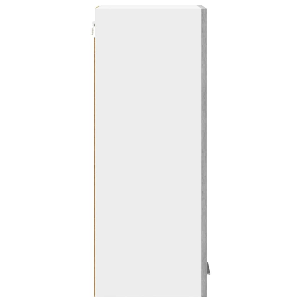 Armadio pensile con porta Riga 2 pcs Grigio Sonoma e Bianco 884253