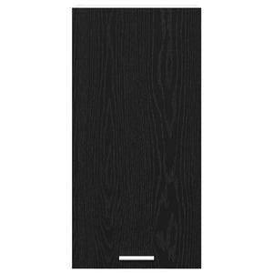 Armadio pensile Riga Rovere Affumicato e Bianco 40 x 31 x 80 cm 884259