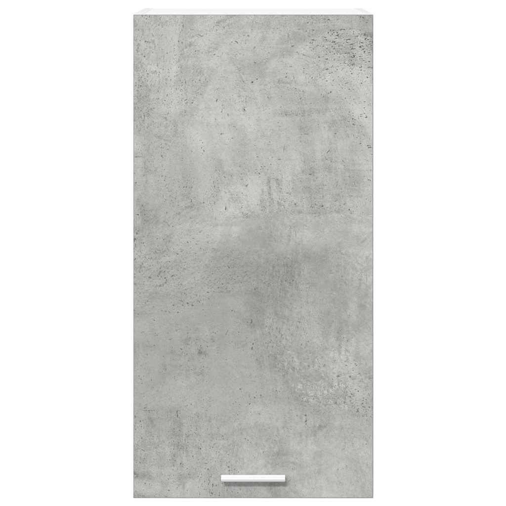 Armadio pensile Riga Grigio Cemento e Bianco 40 x 31 x 80 cm 884261
