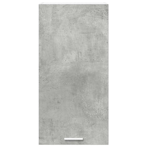Armadio pensile Riga Grigio Cemento e Bianco 40 x 31 x 80 cm 884261