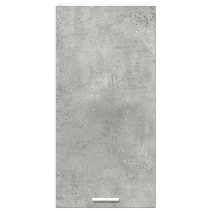 Armadio pensile Riga Grigio Cemento e Bianco 40 x 31 x 80 cm 884261