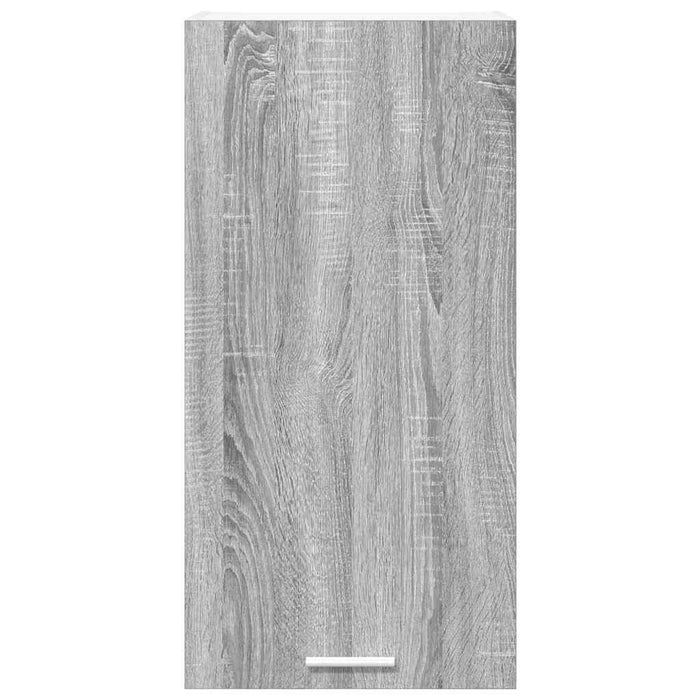 Armadio pensile Riga Grigio Sonoma e Bianco 40 x 31 x 80 cm 884263