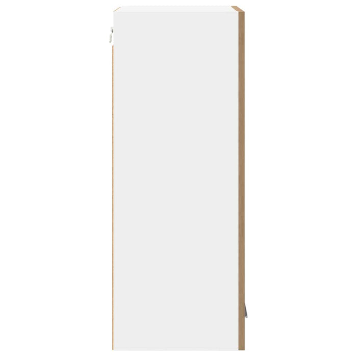 Armadio pensile Riga Rovere Artigiano e Bianco 40 x 31 x 80 cm 884265