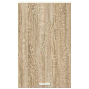 Armadio pensile Riga Quercia Sonoma e Bianca 50 x 31 x 80 cm 884268