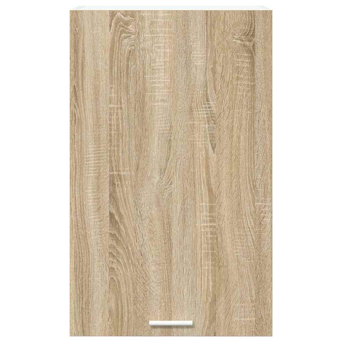 Armadio pensile Riga Quercia Sonoma e Bianca 50 x 31 x 80 cm 884268