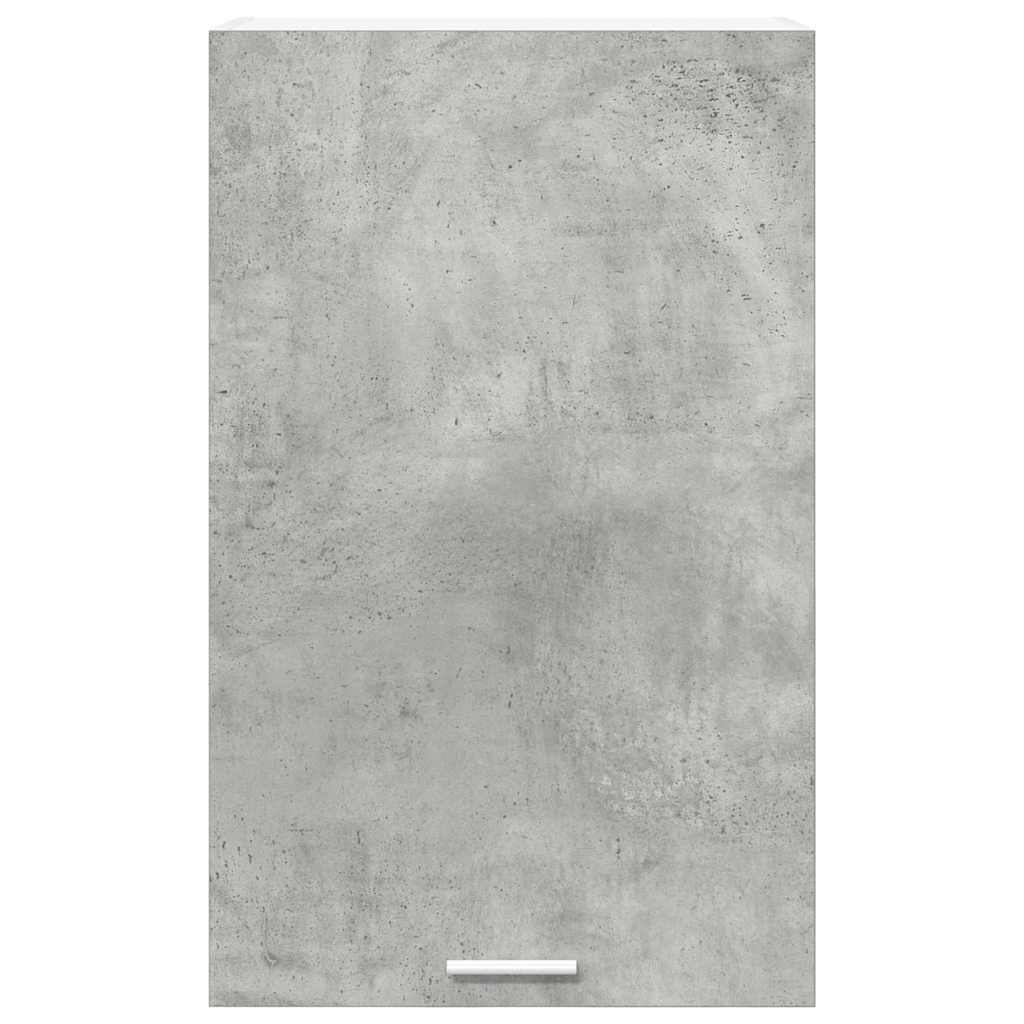 Armadio pensile Riga Grigio Cemento e Bianco 50 x 31 x 80 cm 884269