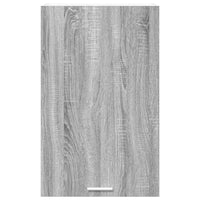 Armadio pensile Riga Grigio Sonoma e Bianco 50 x 31 x 80 cm 884271