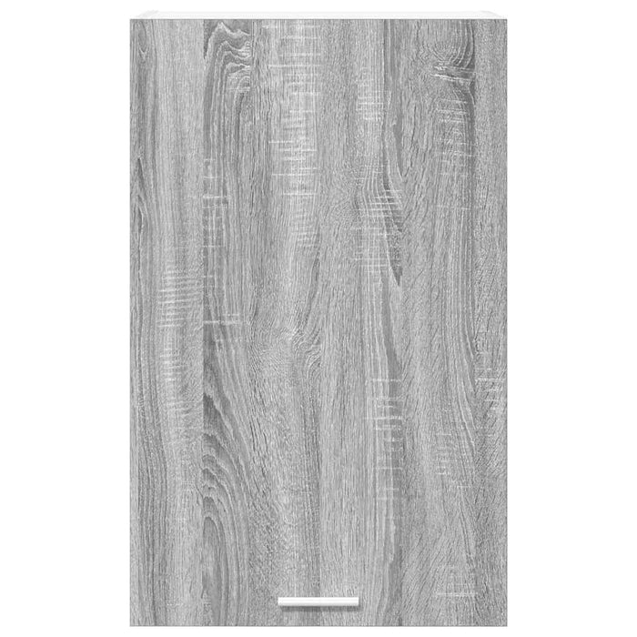 Armadio pensile Riga Grigio Sonoma e Bianco 50 x 31 x 80 cm 884271