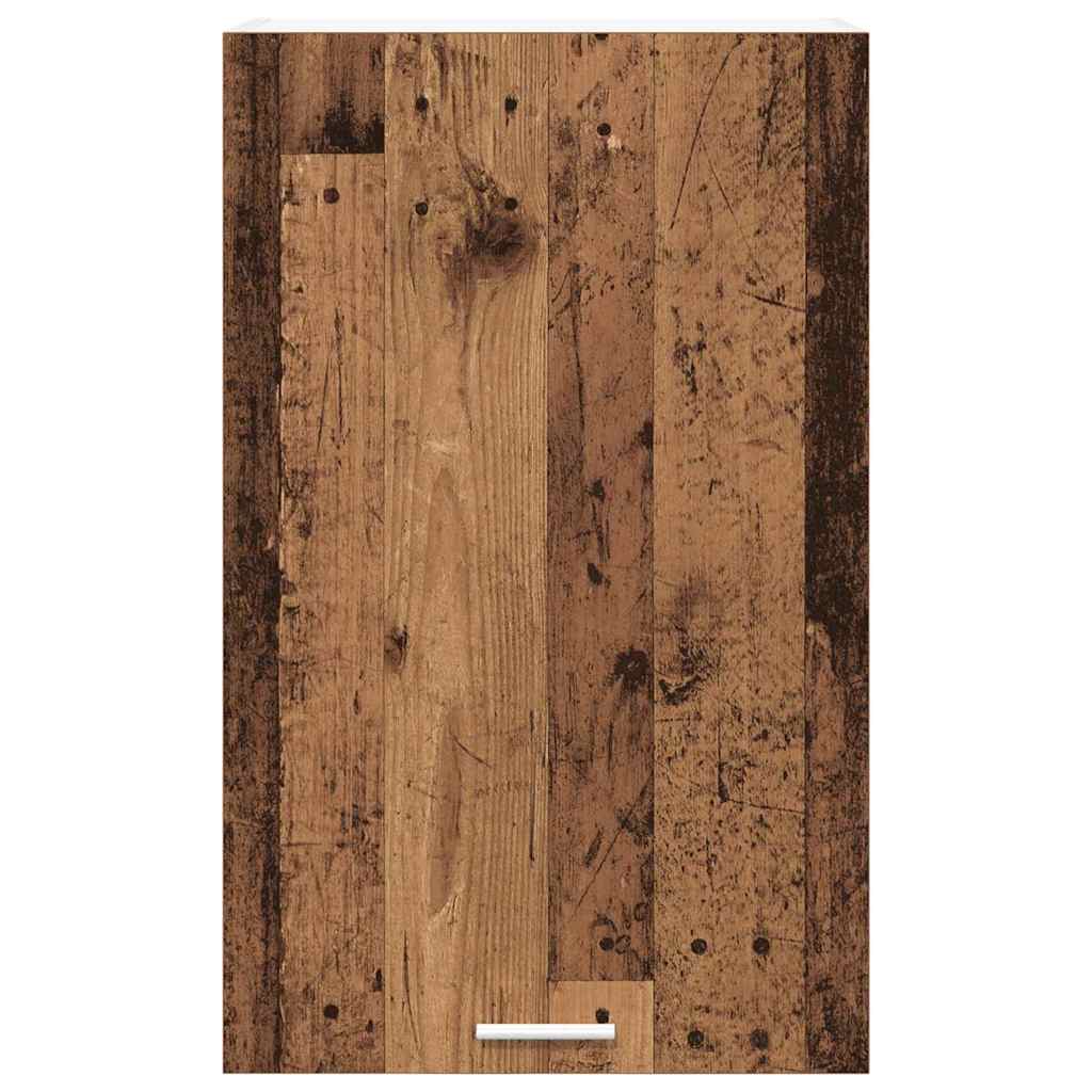 Armadio pensile Riga Rovere Affumicato e Bianco 50 x 31 x 80 cm 884272