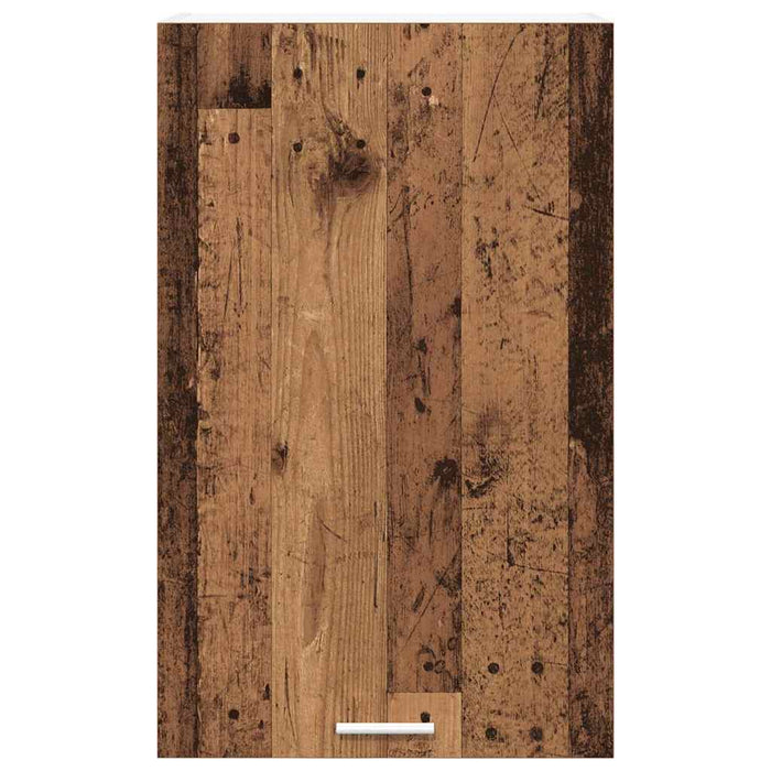 Armadio pensile Riga Rovere Affumicato e Bianco 50 x 31 x 80 cm 884272