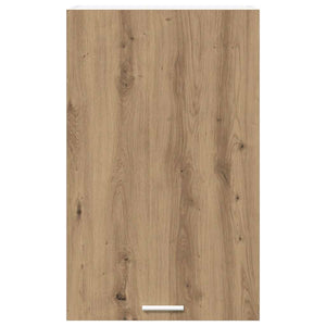 Armadio pensile Riga Rovere Artigiano e Bianco 50 x 31 x 80 cm 884273