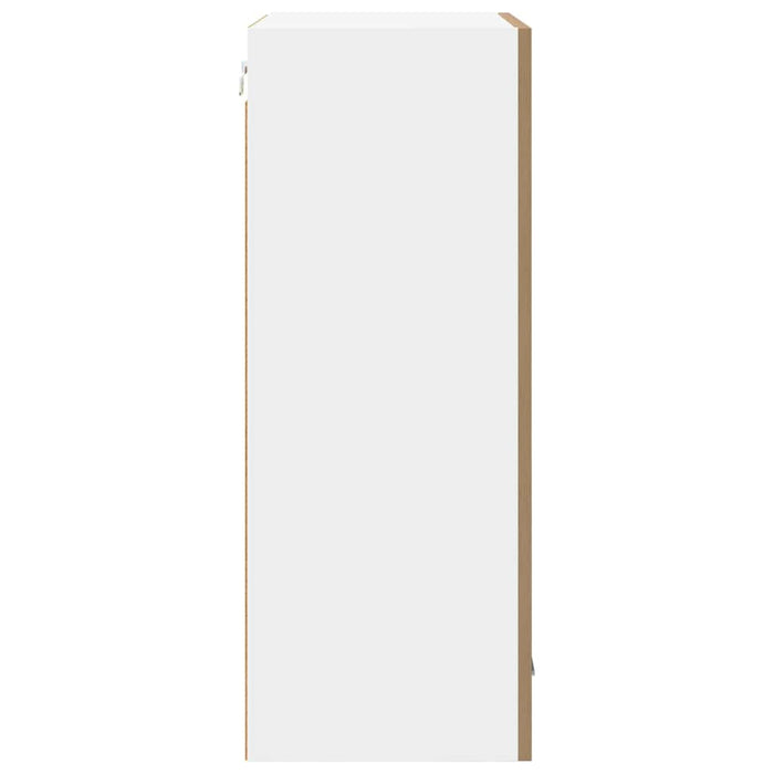 Armadio pensile Riga Rovere Artigiano e Bianco 50 x 31 x 80 cm 884273