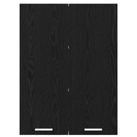 Armadio pensile con porta Riga Rovere Nero 60 x 31 x 80 cm 884275