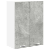 Armadio pensile con porta Riga Grigio cemento 60 x 31 x 80 cm 884277