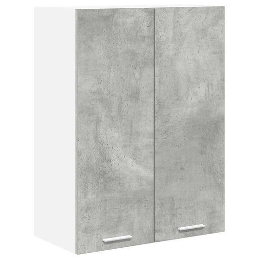 Armadio pensile con porta Riga Grigio cemento 60 x 31 x 80 cm 884277