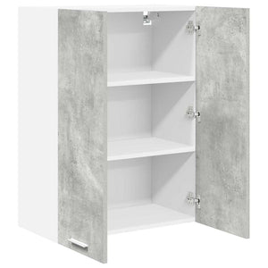 Armadio pensile con porta Riga Grigio cemento 60 x 31 x 80 cm 884277