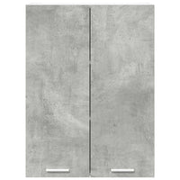 Armadio pensile con porta Riga Grigio cemento 60 x 31 x 80 cm 884277