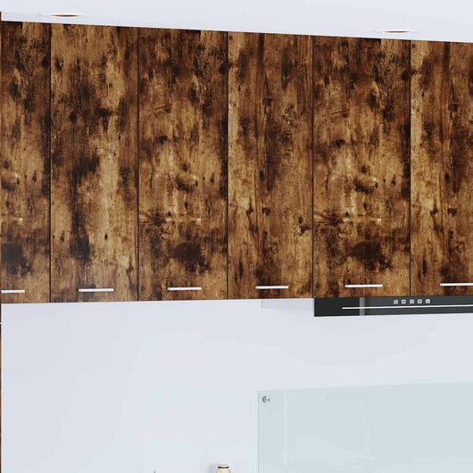 Armadio pensile con porta Riga Rovere fumé 60 x 31 x 80 cm 884278