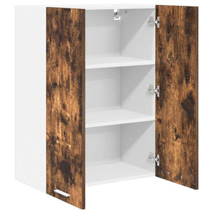 Armadio pensile con porta Riga Rovere fumé 60 x 31 x 80 cm 884278