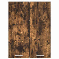 Armadio pensile con porta Riga Rovere fumé 60 x 31 x 80 cm 884278