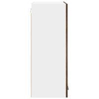 Armadio pensile con porta Riga Rovere fumé 60 x 31 x 80 cm 884278