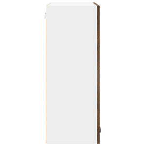 Armadio pensile con porta Riga Rovere fumé 60 x 31 x 80 cm 884278