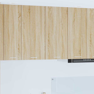 Armadio pensile con porta Riga Rovere Sonoma 80 x 31 x 80 cm 884284