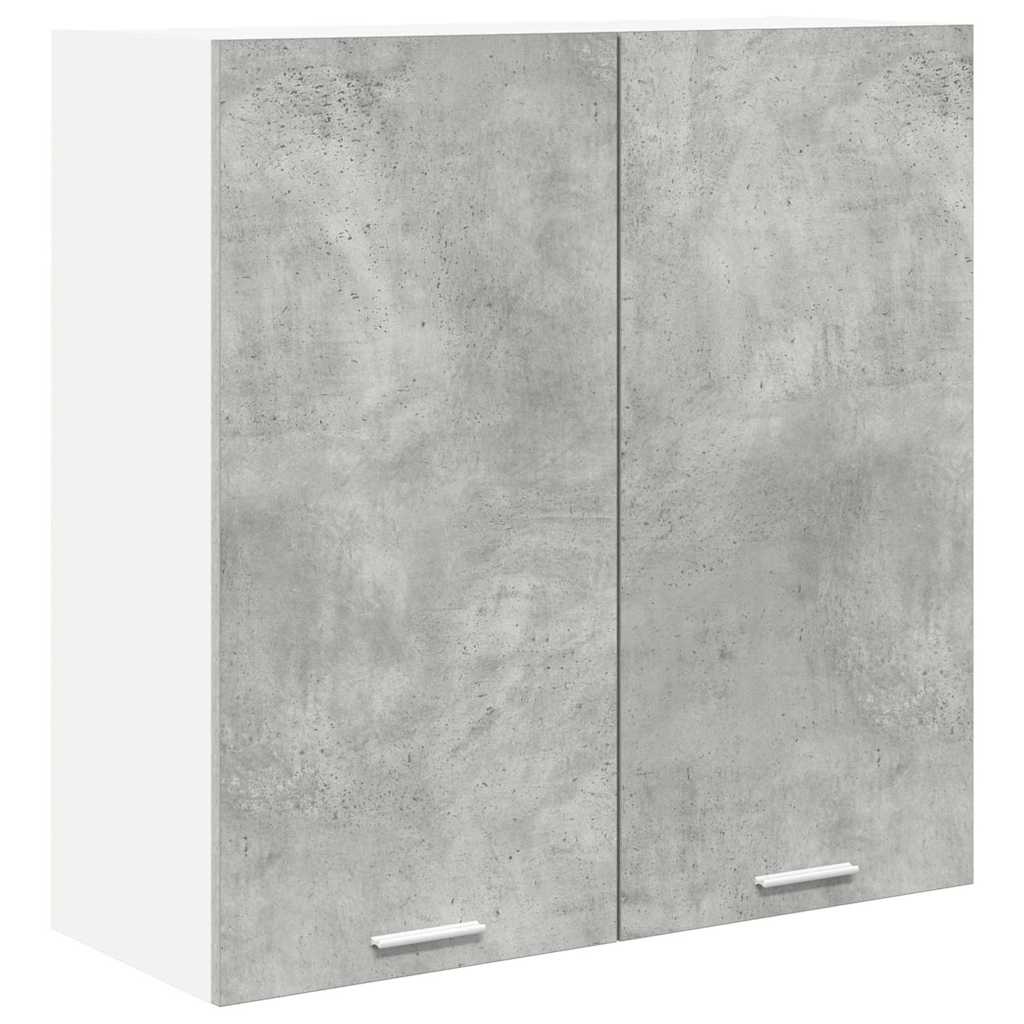 Armadio pensile con porta Riga Grigio cemento 80 x 31 x 80 cm 884285