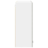 Armadio pensile con porta Riga Grigio cemento 80 x 31 x 80 cm 884285